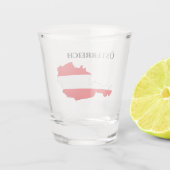 Oostenrijkse vlag shot glas (Achterkant)