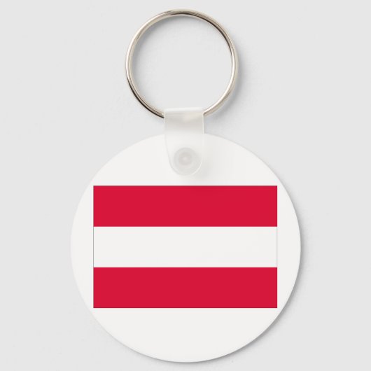 Oostenrijkse vlag sleutelhanger (Voorkant)