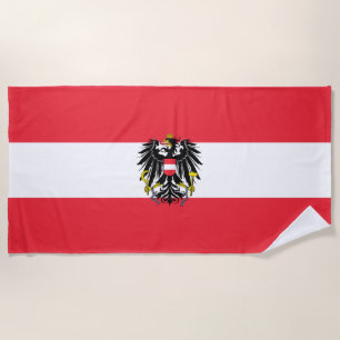 Oostenrijkse vlag strandlaken