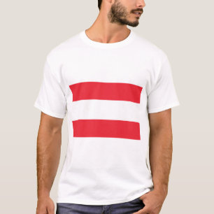 Oostenrijkse vlag t-shirt