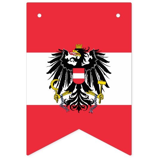 Oostenrijkse vlag vlaggetjes (Derde vlag)