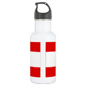 Oostenrijkse vlag waterfles  (Achterkant)