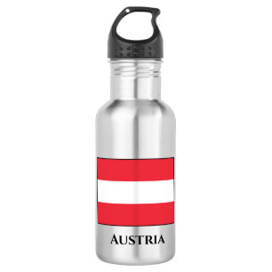 Oostenrijkse vlag waterfles