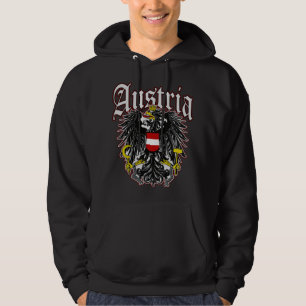Oostenrijkse wapenschild Oesterreich fa Hoodie