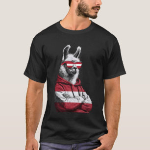 Oostenrijkse wortels Oostenrijkse vlag 4 T-shirt
