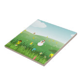 oostergras tegeltje (Zijkant)
