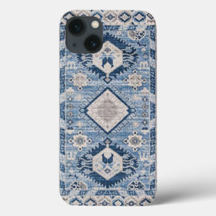 Oosters Antiek Blauw Kilim Kleed iPhone 13 Hoesje