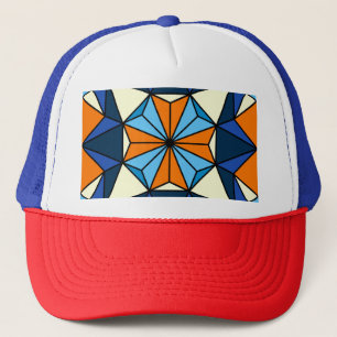Oosters Arabisch geometrisch naadloos patroon Trucker Pet