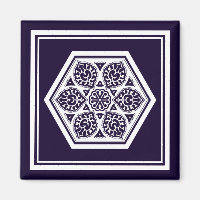 Oosters Blauw Wit Ottomaans Turks Tracery Art