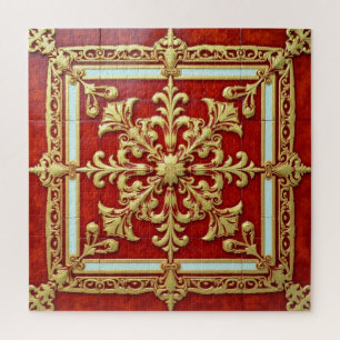 oosters ornament legpuzzel