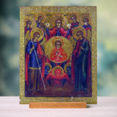 Oosters-orthodox christendom Zeven aartsengelen Acryl Bord (Neutraal)