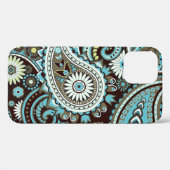Oosters Paisley  naadloos patroon Case-Mate iPhone Case (Achterkant (horizontaal))