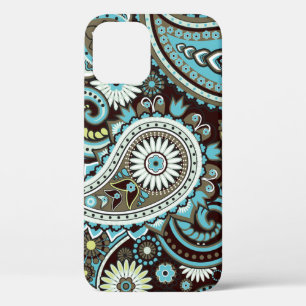 Oosters Paisley  naadloos patroon iPhone 12 Hoesje