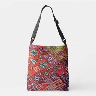 Oosters Persisch, Turks Patroon, Tapijt Crossbody Tas