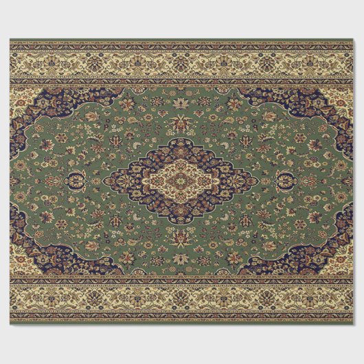 Oosters Perzisch Turks Tapijt Cadeaupapier (Vlak)