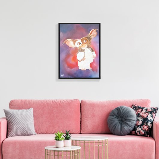 Oosters schepsel schilderij van Alfred Fox Canvas Afdruk (Insitu (Woonkamer))