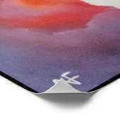 Oosters schepsel schilderij van Alfred Fox Poster (Hoek)