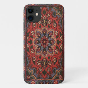 Oosters-Turks-Perzisch-Tapijt-Bloemen-Kleed iPhone 11 Hoesje