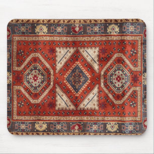 Oosters Turkse Perzische Tapijt Rood Muismat
