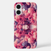 Oosterse abstracte dromerige Geisha roze wolken Case-Mate iPhone Case (Achterkant)