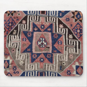 Oosterse Antieke Rode Kilim Vloerkleed Muismat