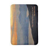 Oosterse avondmist badmat (Voorkant Verticaal)