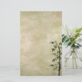  oosterse bamboe 1 briefpapier (Staand voorkant)