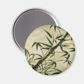 oosterse bamboe 1 magneet (Voorkant / Achterkant)