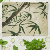  oosterse bamboe 1 theedoek (Gevouwen)