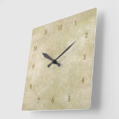  oosterse bamboe 1 vierkante klok (Hoek)