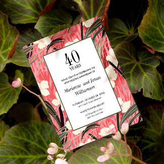 Oosterse Bamboe Japans Bloem 40E Jubileum