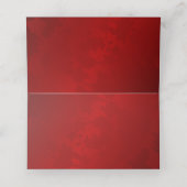 Oosterse Bloesem Rood Goud | Chinese Huwelijk (Binnenkant ongevouwen)