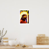 Oosterse geest poster (Keuken)