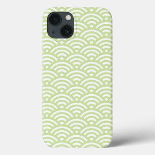 Oosterse golf achtergrond iPhone 13 hoesje