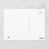 Oosterse heldere maan slikt vogels Zen moderne kun Briefkaart (Achterkant)