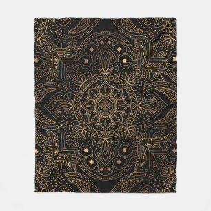 Oosterse mandala, luxe patroon. fleece deken