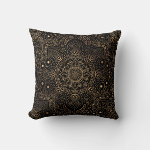 Oosterse mandala, luxe patroon. kussen