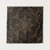 Oosterse mandala, luxe  patroon. wandkleed (Voorkant (horizontaal))