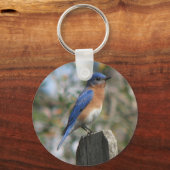 Oosterse Sleutelhanger van Bluebird Male (Voorkant)