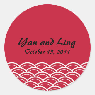 Oosterse stijl Stickers