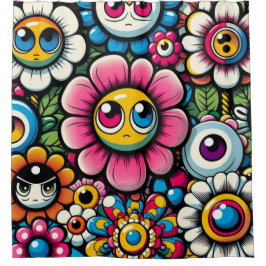 Oosterse stijl van topkunst van bloemstukken met g douchegordijn