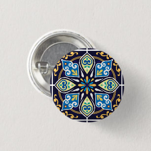 Oosterse tegels, Azulejos Ronde Button 3,2 Cm