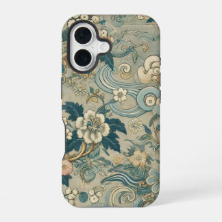 oosterse tuinpatroon iPhone 16 hoesje
