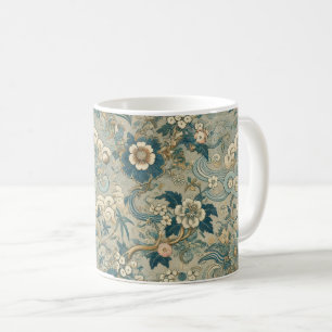 oosterse tuinpatroon koffiemok