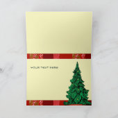 Oosterse vakantiekaart feestdagen kaart (Binnen)