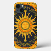 Oosterse zon symbool Case-Mate iPhone case (Achterkant)