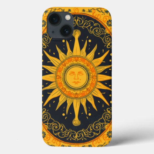 Oosterse zon symbool Case-Mate iPhone case (Achterkant)