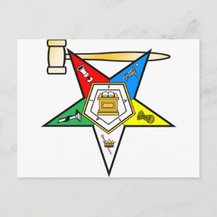 Oostersterstersterse ex-strijkobjecten briefkaart