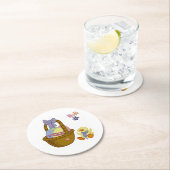 oostertijd ronde kartonnen onderzetter (Insitu)