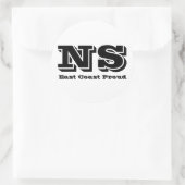 Oostkust Trots Nova Scotia Sticker (Tas)